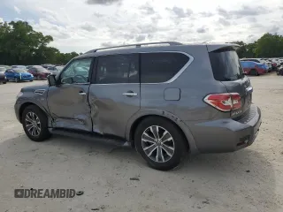 2019 Nissan Armada SL with VIN JN8AY2ND1K9091027, listed as a Copart auction lot 51416625 with 137,753 mi miles and Non Repairable. Bid and sale history available at carsss.com. Image 2.
