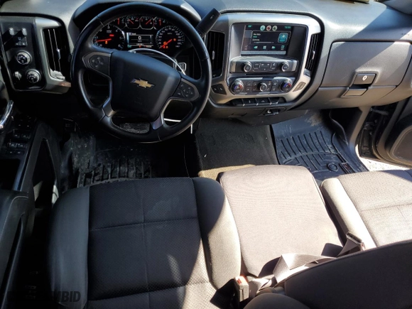 2015 Chevrolet Silverado 1500 LT with VIN 1GCVKREC6FZ191757, listed as a Copart auction lot 46595205 with 136,196 mi miles and Clean Title. Bid and sale history available at carsss.com. Image 8.