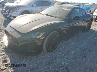 2013 Maserati GranTurismo Sport with VIN ZAM45VLA5D0074293, listed as a Copart auction lot 76071204 with 34,297 mi miles and Salvage Title. Bid and sale history available at carsss.com. Image 1.