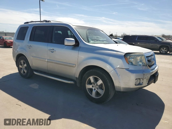 2011 Honda Pilot EX-L with VIN 5FNYF4H55BB079940, listed as a Copart auction lot 48995935 with 279,722 mi miles and Salvage Title. Bid and sale history available at carsss.com. Image 4.