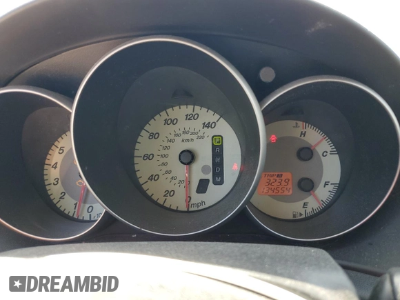 2008 Mazda 3 i Sport with VIN JM1BK32F181100281, listed as a Copart auction lot 50006605 with 134,554 mi miles and Salvage Title. Bid and sale history available at DreamBid. Image 9.