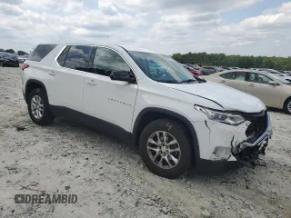 2018 Chevrolet Traverse LS with VIN 1GNERFKW2JJ194310, listed as a Copart auction lot 68701054 with 69,990 mi miles and Salvage Title. Bid and sale history available at carsss.com. Image 4.