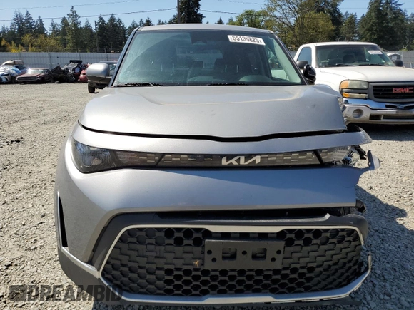 2023 Kia Soul LX with VIN KNDJ23AU6P7844417, listed as a Copart auction lot 55139825 with 27,648 mi miles and Salvage Title. Bid and sale history available at carsss.com. Image 5.