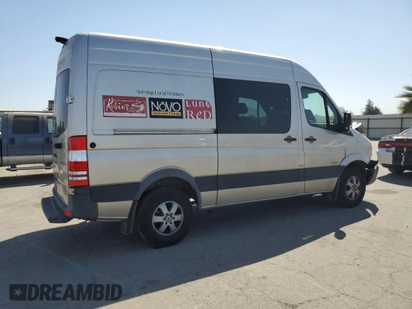 2016 Mercedes-Benz Sprinter with VIN WD4PE7DD0GP183493, listed as a Copart auction lot 69262844 with 1,000 mi miles and Salvage Title. Bid and sale history available at DreamBid. Image 3.