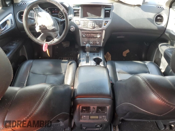 2017 Nissan Pathfinder SL with VIN 5N1DR2MNXHC675899, listed as a Copart auction lot 59728355 with 145,402 mi miles and Salvage title. Bid and sale history available at DreamBid. Image 8.