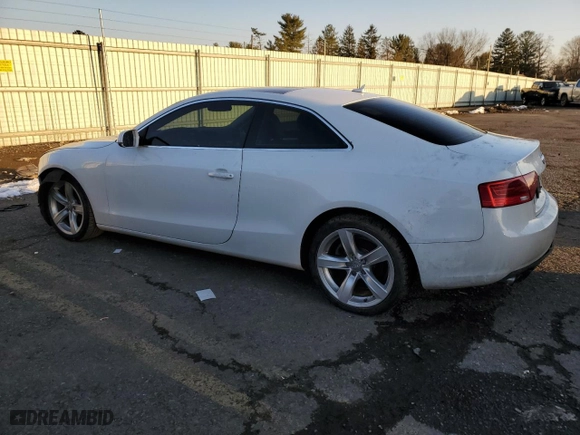 2015 Audi A5 Premium with VIN WAUCFAFR6FA019014, listed as a Copart auction lot 86690034 with 122,817 mi miles and Salvage Title. Bid and sale history available at carsss.com. Image 2.