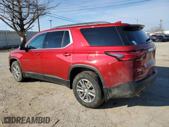 2023 Chevrolet Traverse LT Cloth with VIN 1GNEVGKW6PJ147694, listed as a Copart auction lot 44788295 with 43,415 mi miles and Salvage Title. Bid and sale history available at carsss.com. Image 2.