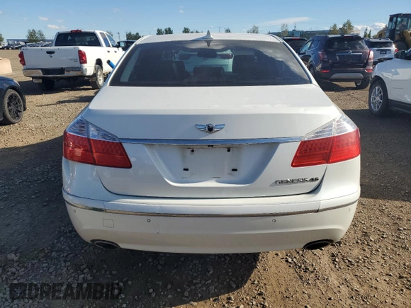 2009 Hyundai Genesis with VIN KMHGC46F49U040253, listed as a Copart auction lot 73175414 with 205,915 mi miles and Clean Title. Bid and sale history available at carsss.com. Image 6.