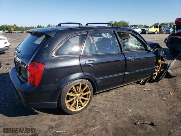 2002 Mazda Protege5 with VIN JM1BJ246621629940, listed as a Copart auction lot 62240794 with 216,176 mi miles and Salvage Title. Bid and sale history available at carsss.com. Image 3.