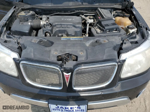 2008 Pontiac Torrent with VIN 2CKDL43F086044009, listed as a Copart auction lot 58389954 with 215,499 mi miles and Salvage Title. Bid and sale history available at carsss.com. Image 12.