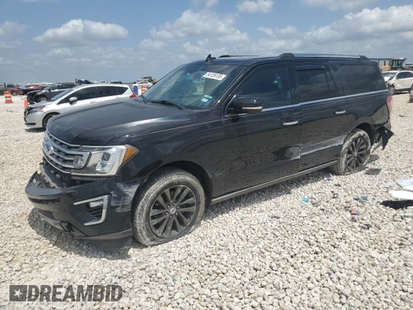 2019 Ford Expedition Max Limited with VIN 1FMJK1KT7KEA42968, listed as a Copart auction lot 54126135 with 110,910 mi miles and Salvage title. Bid and sale history available at DreamBid. Image 1.