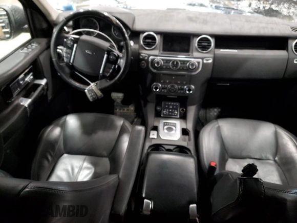 2016 Land Rover LR4 HSE Lux with VIN SALAK2V66GA829613, listed as a Copart auction lot 88982545 with 160,321 mi miles and Salvage Title. Bid and sale history available at DreamBid. Image 8.