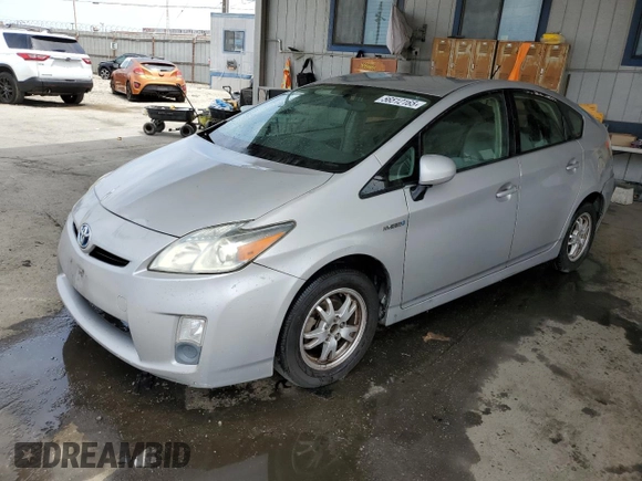 2010 Toyota Prius II z VIN JTDKN3DU0A0072522, wystawiony jako Copart lot #56512165 z przebiegiem 216 281 mil mil oraz Szkoda całkowita • Salvage title. Historia ofert i sprzedaży dostępna na DreamBid. Obrazek 1.