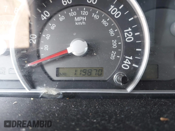 2007 Kia Sorento LX with VIN KNDJD736775665931, listed as a IAAI auction lot 42471301 with 119,870 mi miles and . Bid and sale history available at DreamBid. Image 15.