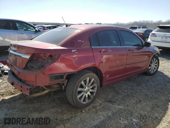 2012 Chrysler 200 Touring with VIN 1C3CCBBB3CN166801, listed as a Copart auction lot 46130995 with 86,045 mi miles and Salvage Title. Bid and sale history available at DreamBid. Image 3.