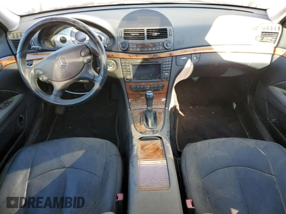 2009 Mercedes-Benz E-Class Sport 5.5L with VIN WDBUF72X59B371349, listed as a Copart auction lot 41536565 with 188,483 mi miles and Clean Title. Bid and sale history available at carsss.com. Image 8.