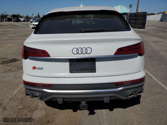 2022 Audi SQ5 Sportback Prestige with VIN WA134AFY0N2108547, listed as a Copart auction lot 48564043 with NaN miles. Bid and sale history available at carsss.com. Image 6.
