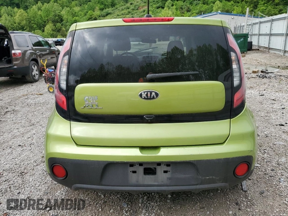 2018 Kia Soul with VIN KNDJN2A26J7901514, listed as a Copart auction lot 52569294 with 50,476 mi miles and Salvage Title. Bid and sale history available at DreamBid. Image 6.