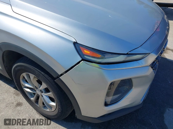 2019 Hyundai Santa Fe SE with VIN 5NMS23AD3KH030862, listed as a IAAI auction lot 41946700 with 198,264 mi miles. Bid and sale history available at carsss.com. Image 17.