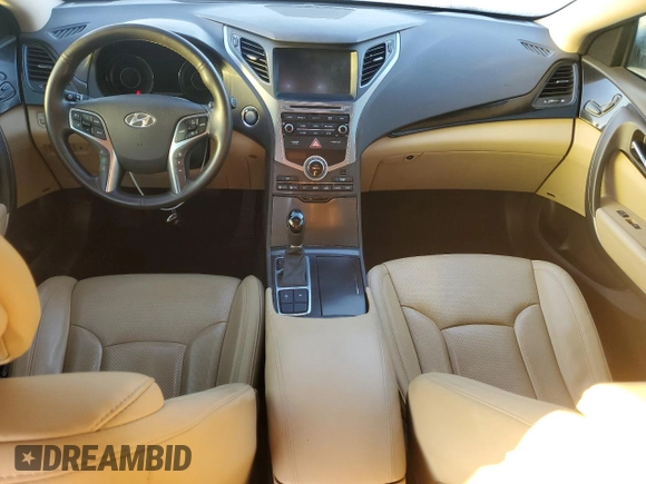 2016 Hyundai Azera with VIN KMHFG4JG8GA569641, listed as a Copart auction lot 48692095 with 81,532 mi miles and Salvage title. Bid and sale history available at DreamBid. Image 8.