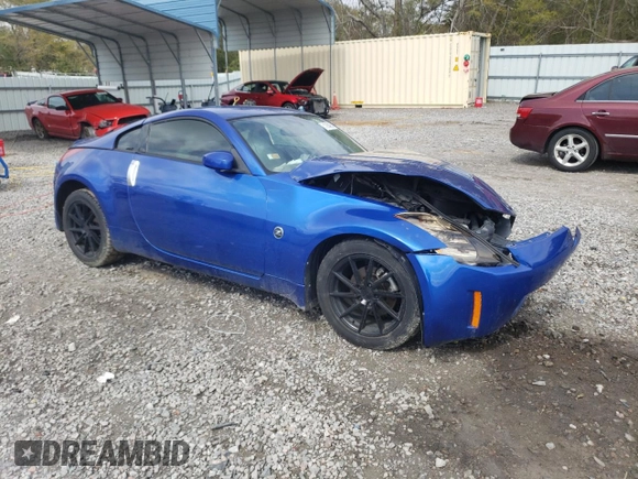 2003 Nissan 350Z Touring with VIN JN1AZ34E03T005917, listed as a Copart auction lot 51218465 with 0 mi miles and Salvage Title. Bid and sale history available at carsss.com. Image 4.