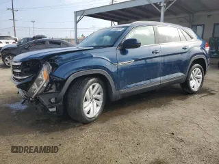 2021 Volkswagen Atlas SE z VIN 1V2KE2CA1MC219501, wystawiony jako Copart lot #70189404 z przebiegiem 64 781 mil mil oraz Szkoda całkowita • Salvage title. Historia ofert i sprzedaży dostępna na DreamBid. Obrazek 1.