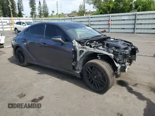 2023 Lexus IS 500 F Sport Performance z VIN JTHAP1D20P5002151, wystawiony jako Copart lot #64683715 z przebiegiem Nie podano mil oraz Szkoda całkowita • Salvage title. Historia ofert i sprzedaży dostępna na DreamBid. Obrazek 4.