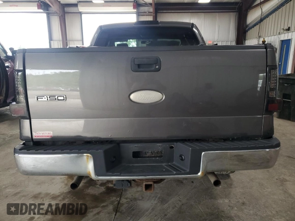 2008 Ford F-150 XLT with VIN 1FTPX14558FA09906, listed as a Copart auction lot 65266855 with 134,475 mi miles and Clean title. Bid and sale history available at DreamBid. Image 6.