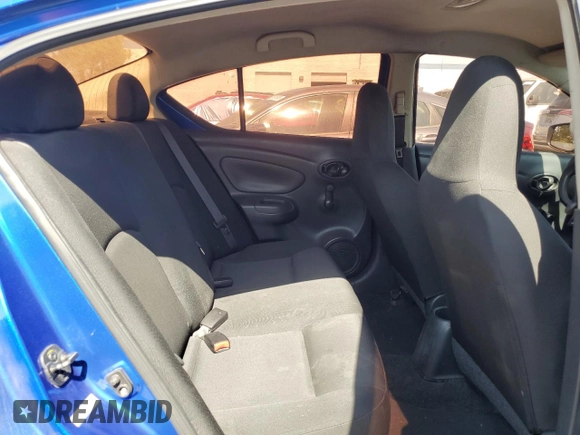 2017 Nissan Versa S Plus with VIN 3N1CN7AP7HL892283, listed as a Copart auction lot 61260695 with 193,544 mi miles and Salvage title. Bid and sale history available at DreamBid. Image 10.