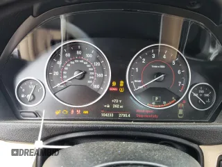 2015 BMW 4 Series 435i with VIN WBA3R1C5XFK194384, listed as a Copart auction lot 53461245 with 104,233 mi miles and Salvage Title. Bid and sale history available at carsss.com. Image 9.