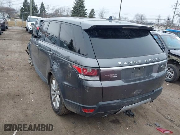 2016 Land Rover Range Rover Sport HSE z VIN SALWR2KF2GA654802, wystawiony jako IAAI lot #41704930 z przebiegiem 150 193 mil mil oraz . Historia ofert i sprzedaży dostępna na DreamBid. Obrazek 3.