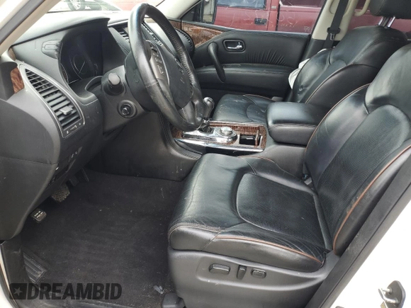 2017 Nissan Armada SV with VIN JN8AY2NC8H9503721, listed as a Copart auction lot 54143455 with Not Provided miles and Clean Title. Bid and sale history available at DreamBid. Image 7.