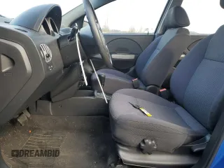 2006 Chevrolet Aveo LT with VIN KL1TG66696B590159, listed as a Copart auction lot 45718405 with 77,786 mi miles and Salvage title. Bid and sale history available at DreamBid. Image 7.