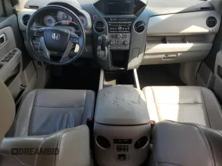 2012 Honda Pilot EX-L with VIN 5FNYF3H55CB033259, listed as a Copart auction lot 45367335 with 207,841 mi miles and Salvage Title. Bid and sale history available at DreamBid. Image 8.