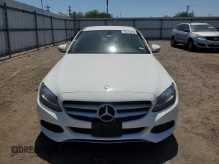 2017 Mercedes-Benz C 300 with VIN 55SWF4JB7HU222188, listed as a Copart auction lot 52375415 with 81,437 mi miles and Salvage title. Bid and sale history available at DreamBid. Image 5.