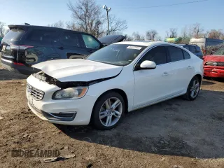 2015 Volvo S60 T5 Drive-E Premier with VIN YV126MFK0F1355710, listed as a Copart auction lot 84422464 with 180,811 mi miles and Salvage Title. Bid and sale history available at carsss.com. Image 1.