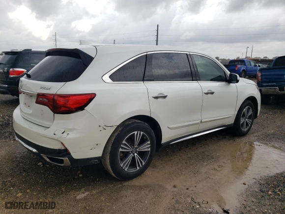 2018 Acura MDX with VIN 5J8YD3H39JL001995, listed as a Copart auction lot 79473084 with 110,536 mi miles and Salvage Title. Bid and sale history available at carsss.com. Image 3.