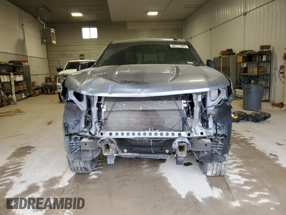 2021 Chevrolet Silverado 1500 LT Trail Boss with VIN 1GCPYFEL6MZ230298, listed as a Copart auction lot 48771285 with 76,370 mi miles and Salvage Title. Bid and sale history available at DreamBid. Image 5.
