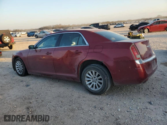 2012 Chrysler 300 with VIN 2C3CCAAG2CH273662, listed as a Copart auction lot 47493985 with 160,255 mi miles and Salvage Title. Bid and sale history available at carsss.com. Image 2.