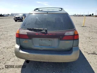 2002 Subaru Legacy Outback Limited with VIN 4S3BH686526640136, listed as a Copart auction lot 58624045 with 253,182 mi miles and Salvage title. Bid and sale history available at DreamBid. Image 6.