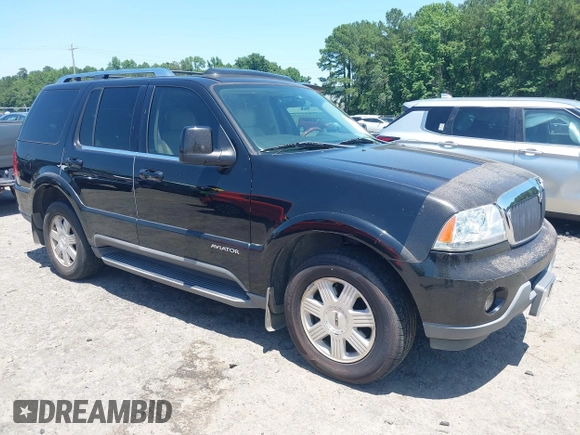2003 Lincoln Aviator Premium with VIN 5LMEU78HX3ZJ46430, listed as a IAAI auction lot 42538104 with Not provided miles and . Bid and sale history available at DreamBid. Image 1.