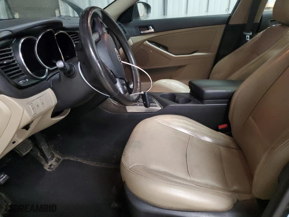 2013 Kia Optima EX with VIN 5XXGN4A75DG208284, listed as a Copart auction lot 51808165 with 138,643 mi miles and Clean Title. Bid and sale history available at carsss.com. Image 7.