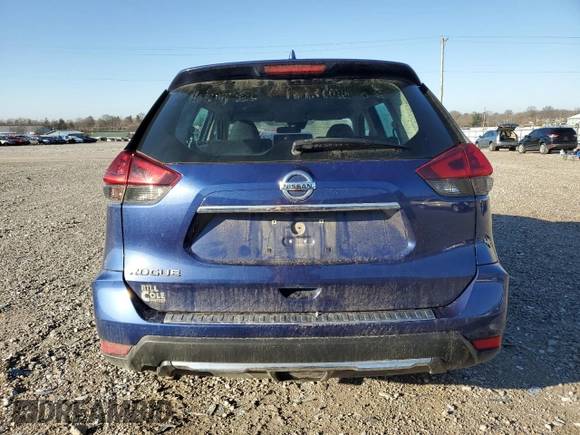 2020 Nissan Rogue SL with VIN 5N1AT2MT7LC796630, listed as a Copart auction lot 44410385 with 167,683 mi miles and Salvage Title. Bid and sale history available at carsss.com. Image 6.