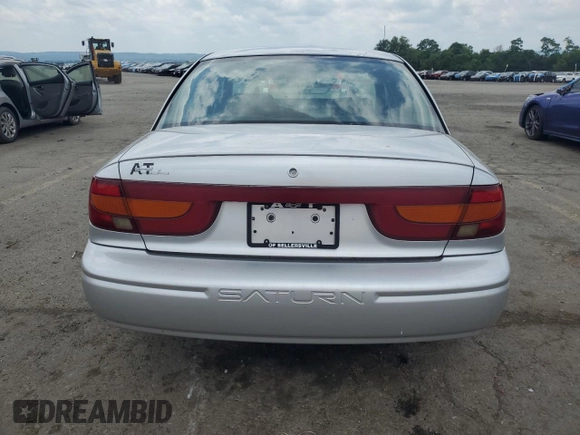 2002 Saturn SL with VIN 1G8ZK52722Z155991, listed as a Copart auction lot 62569355 with 60,672 mi miles and Clean title. Bid and sale history available at DreamBid. Image 6.