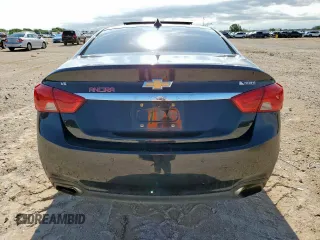 2017 Chevrolet Impala Premier with VIN 2G1145S32H9131776, listed as a Copart auction lot 58632535 with Not provided miles and Salvage title. Bid and sale history available at DreamBid. Image 6.