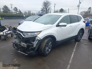 2022 Honda CR-V EX-L with VIN 7FARW1H84NE001719, listed as a IAAI auction lot 41415669 with 50,062 mi miles. Bid and sale history available at carsss.com. Image 20.