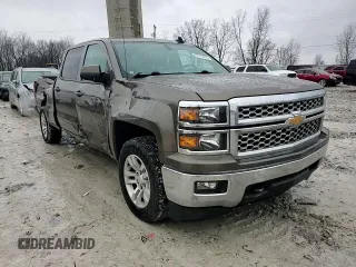 2015 Chevrolet Silverado 1500 LT with VIN 1GCUKREC5FF202602, listed as a Copart auction lot 48587875 with 160,056 mi miles and Clean Title. Bid and sale history available at DreamBid. Image 10.
