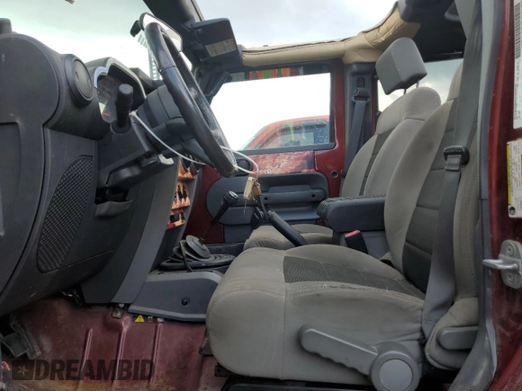 2008 Jeep Wrangler Unlimited X with VIN 1J8GA39108L502356, listed as a Copart auction lot 66272015 with 145,302 mi miles and Clean title. Bid and sale history available at DreamBid. Image 7.