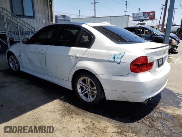 2008 BMW 3 Series 328i with VIN WBAVA37558NL54209, listed as a Copart auction lot 64012685 with 129,324 mi miles and Salvage title. Bid and sale history available at DreamBid. Image 2.
