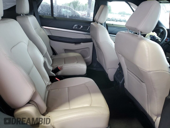 2018 Ford Explorer XLT with VIN 1FM5K7DH7JGB51172, listed as a Copart auction lot 53892525 with 140,896 mi miles and Salvage Title. Bid and sale history available at DreamBid. Image 11.